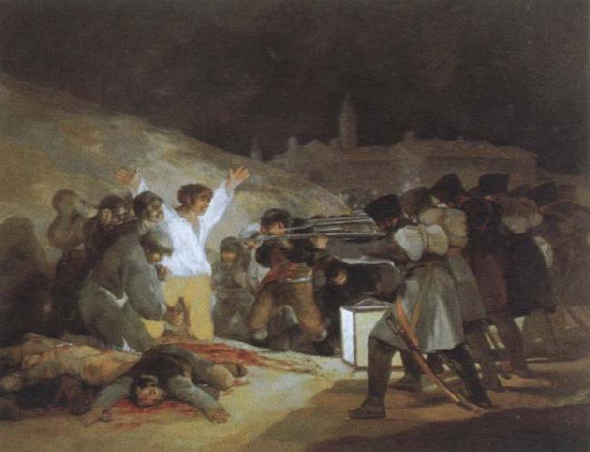 Francisco Goya the third of may 1808 Sweden oil painting art